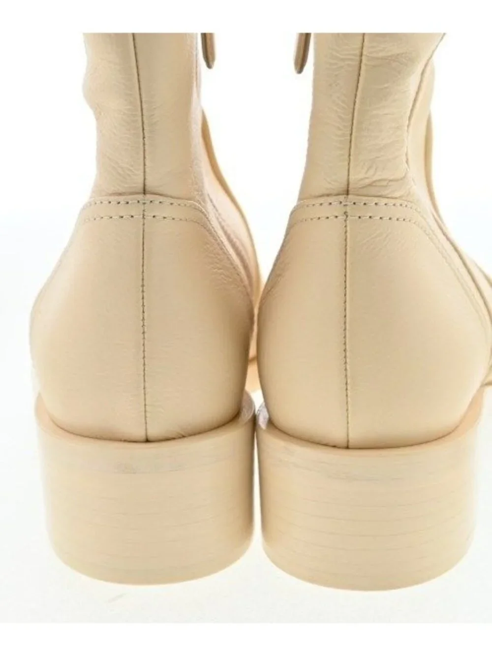 Chanel Boots Ivory